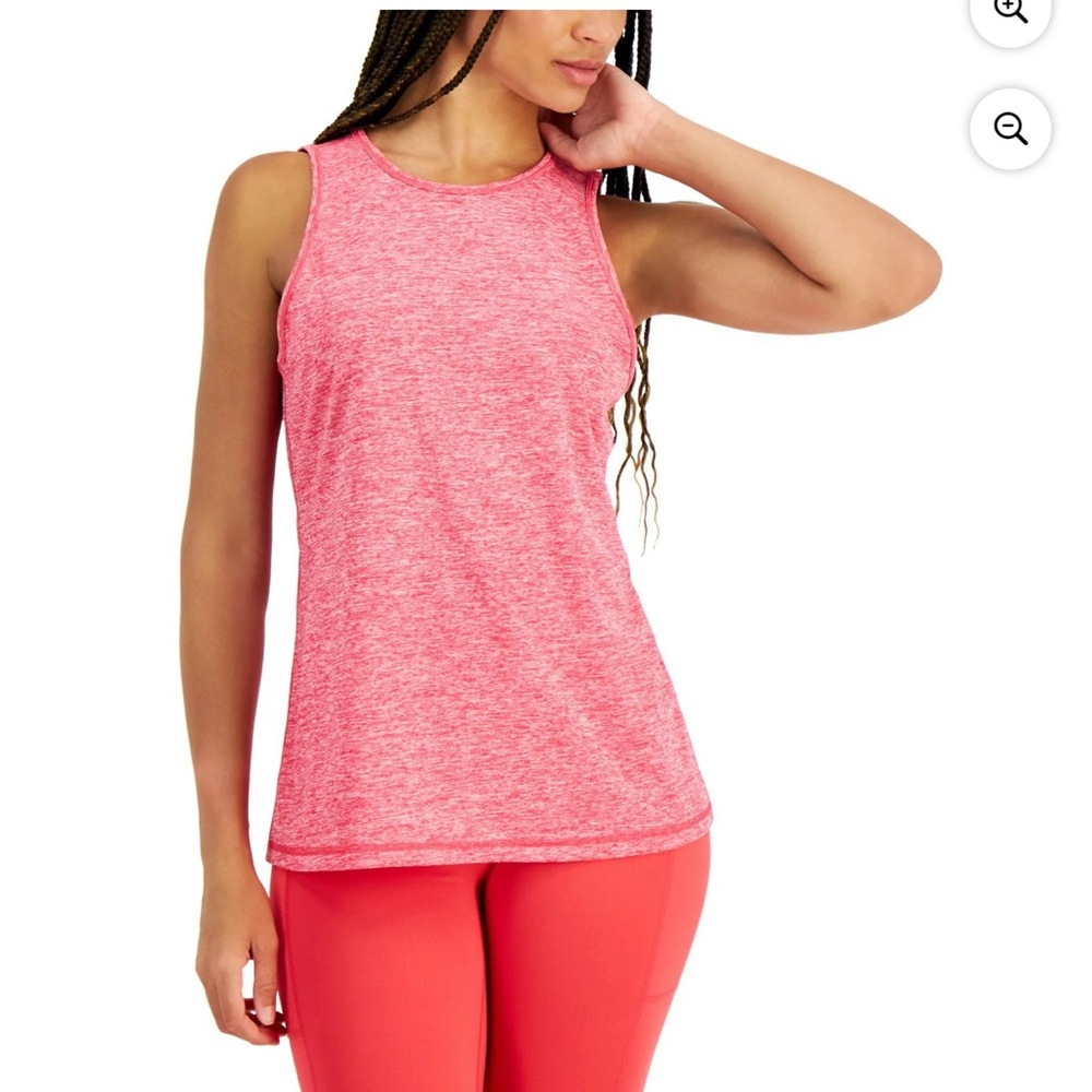 Ideology Fitted Pink Tank Top for Active Comfort